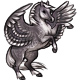 Ralix the Silver Pegasus