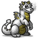 White Baby Dragon