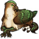 Buckbeak the Emerald Hippogriff