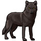 Raigho the Confident Black Wolf