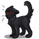 Satan the Scary Black Cat