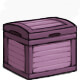Purchase Empty Purple Toy Box