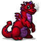 Flame the Red Baby Dragon