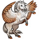 Táltos the Copper Pegasus
