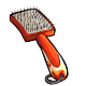 Red Slicker Brush