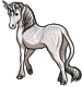 Amalthea the Silver Unicorn