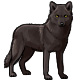 Roland the Confident Black Wolf